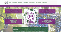 Desktop Screenshot of barleymaltvine.com